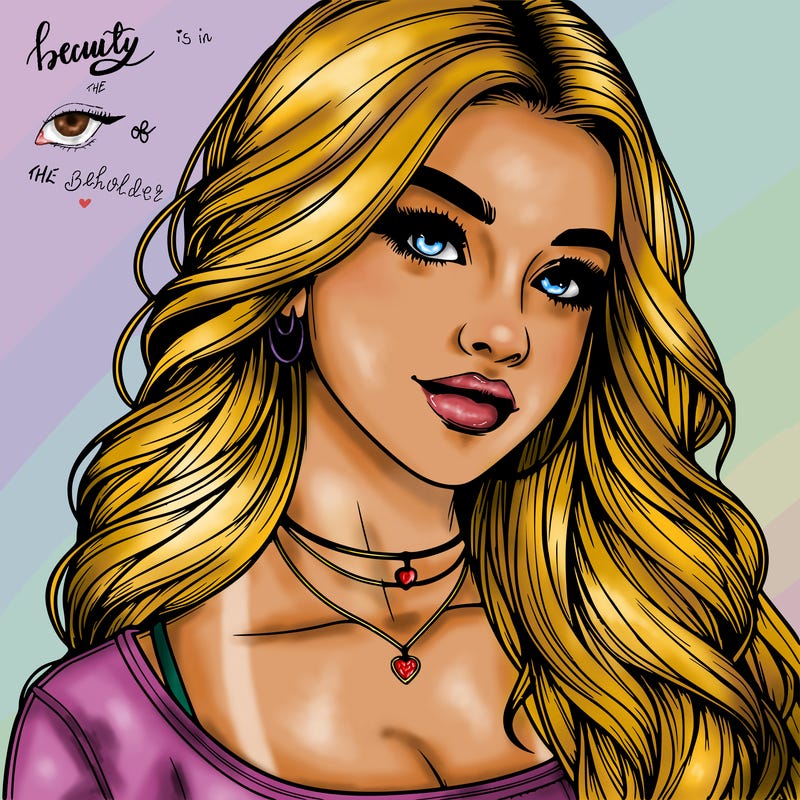 detailed realistic girl