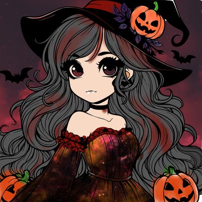 realistic girl halloween