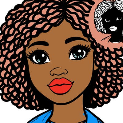 beautiful black girl