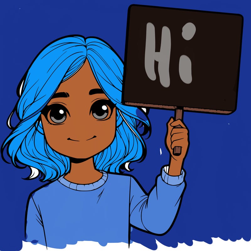 realistic girl holding up a sign