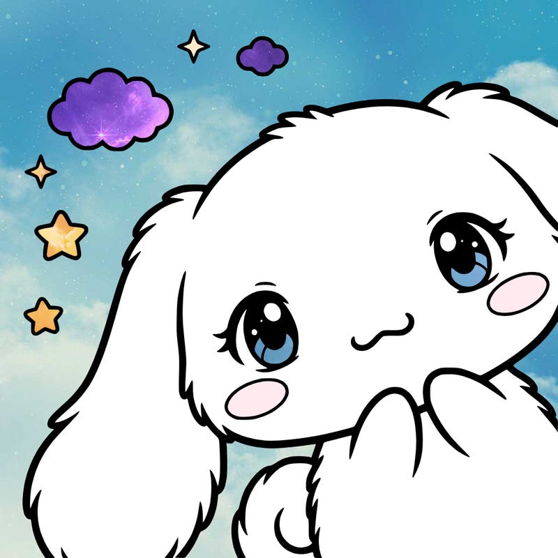 anime cinnamoroll cute fluffy