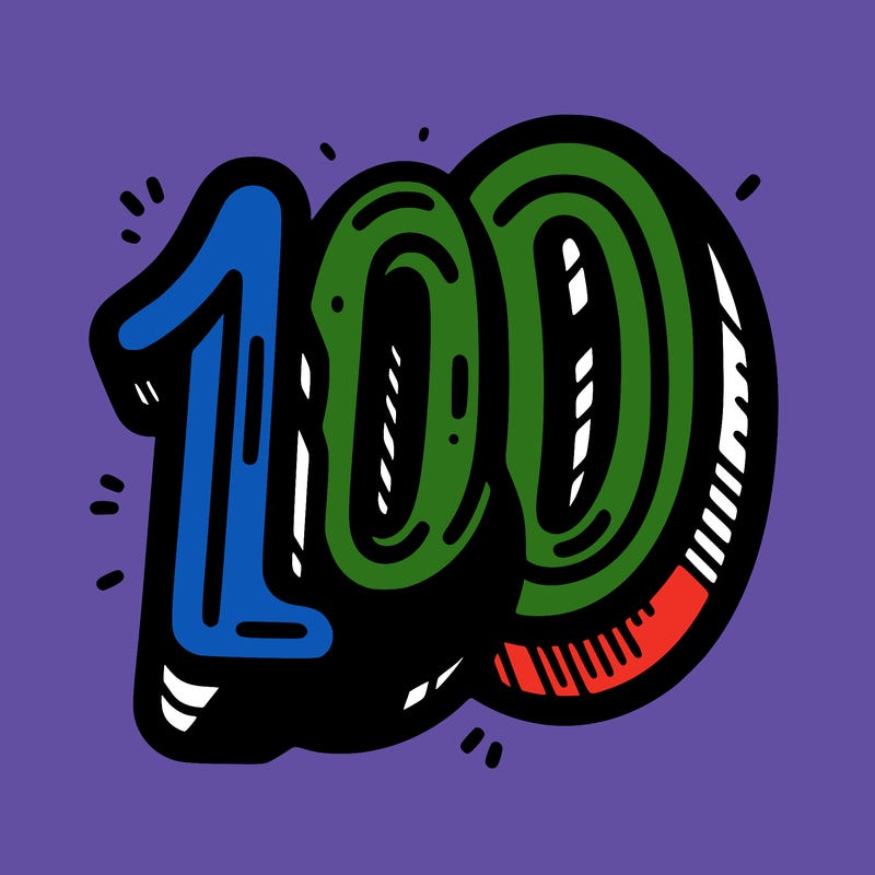 100
