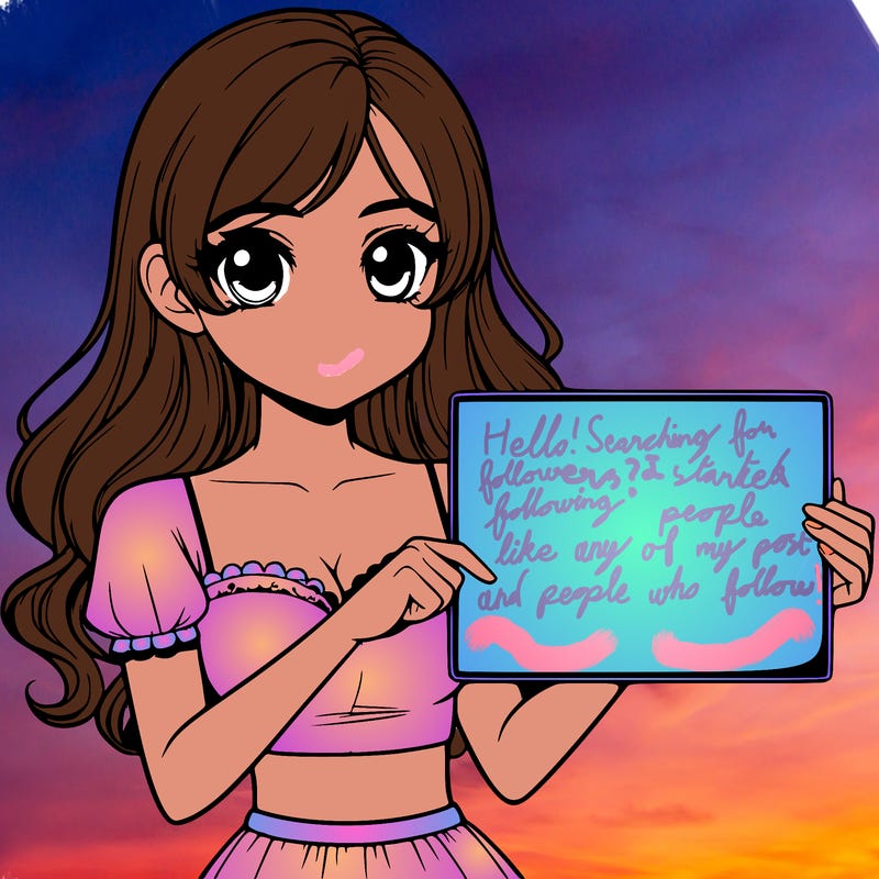 realistic pretty girl holding blank sign