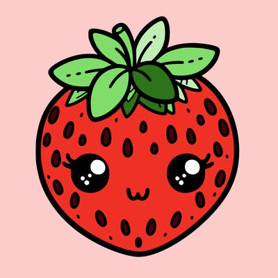 cute strawberry