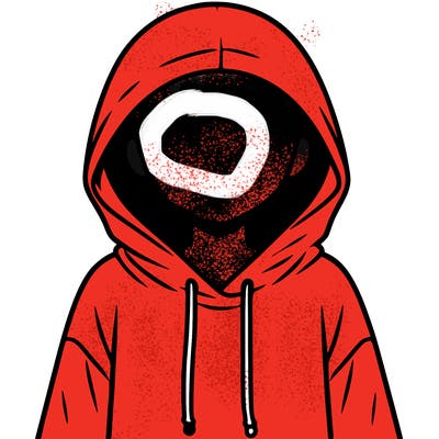 faceless girl in hoodie