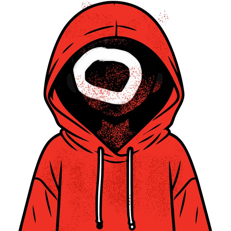 faceless girl in hoodie