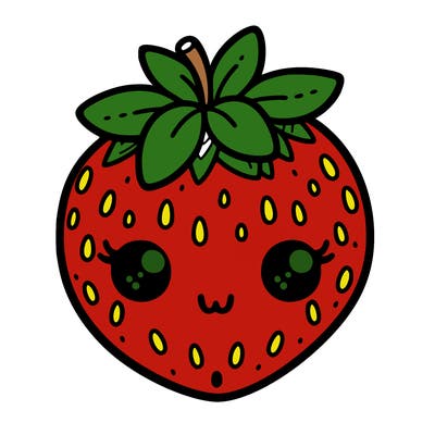 cute strawberry