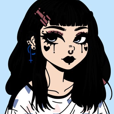 aesthetic grunge alt girl