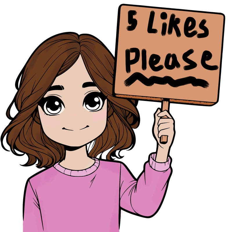 realistic girl holding up a sign