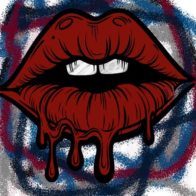 lips that look realistic and drip