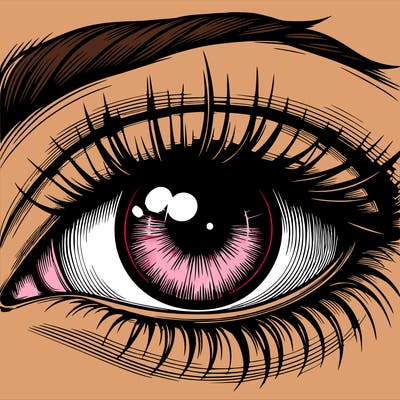 realistic eye