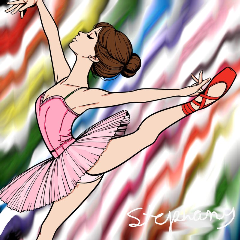 realistic ballerina