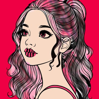 beautiful realistic girl