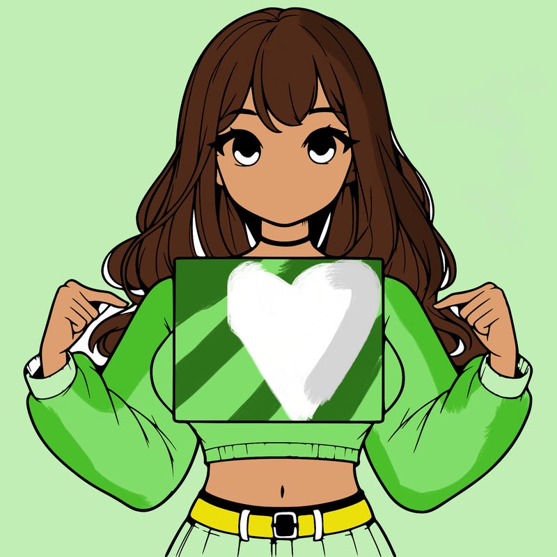 girl holding a blank sign in a long sleeve crop top