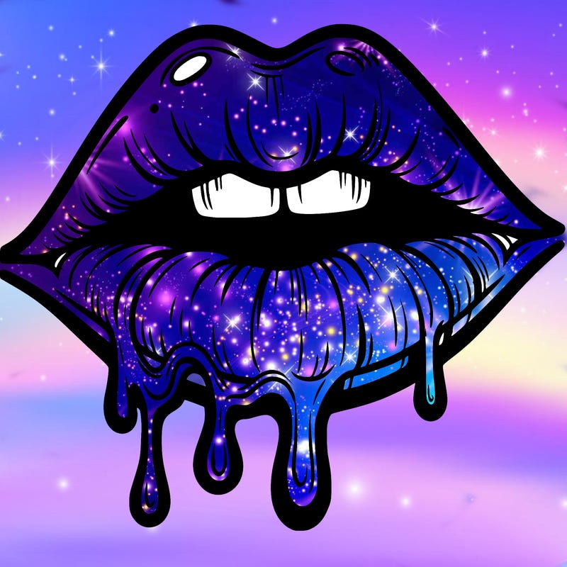 lips that look realistic and drip