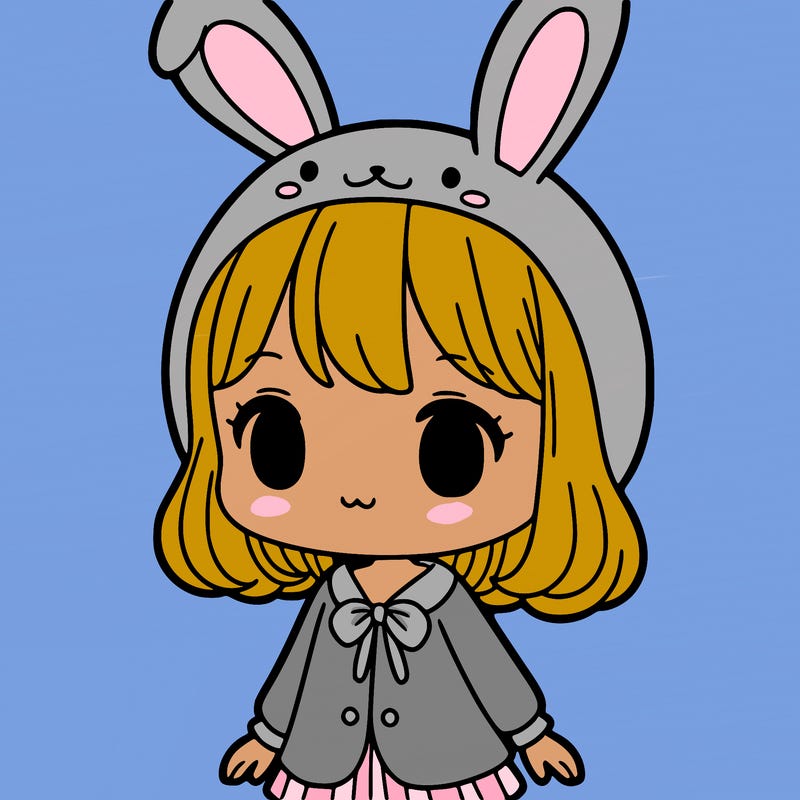 girl in  bunny costume