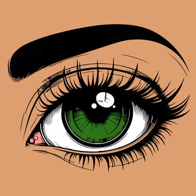 realistic eye