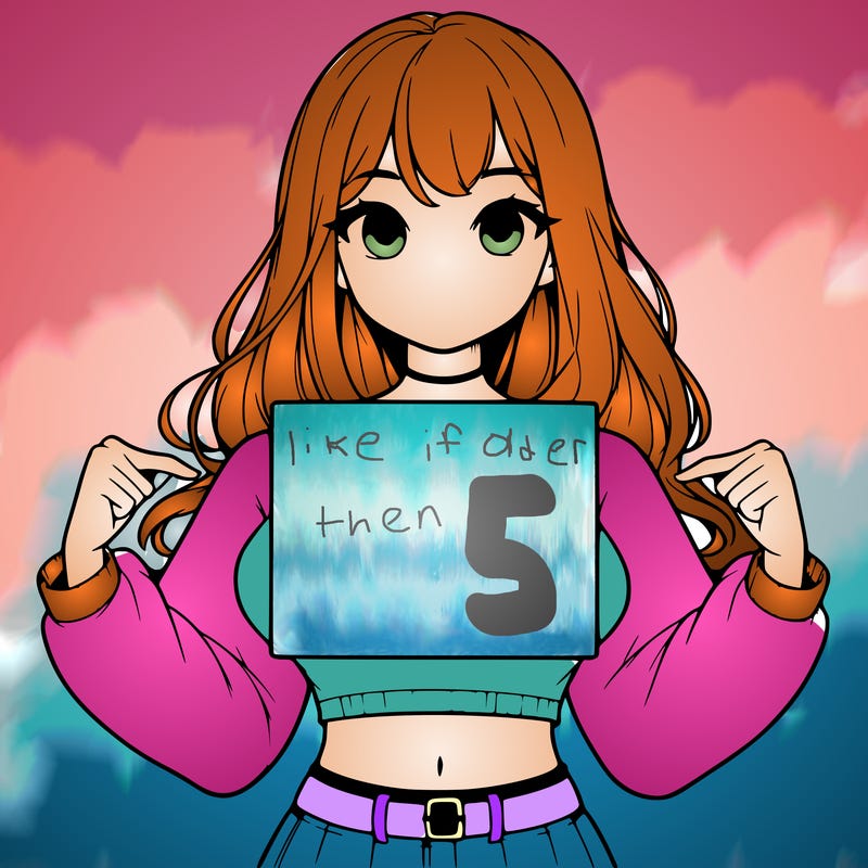 girl holding a blank sign in a long sleeve crop top