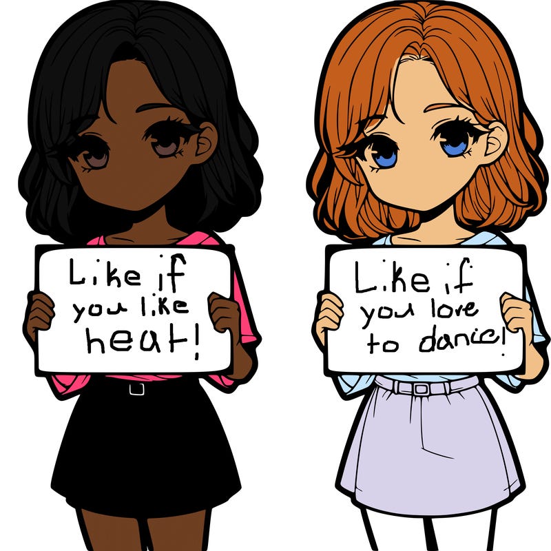 a realistic girl holding a sign