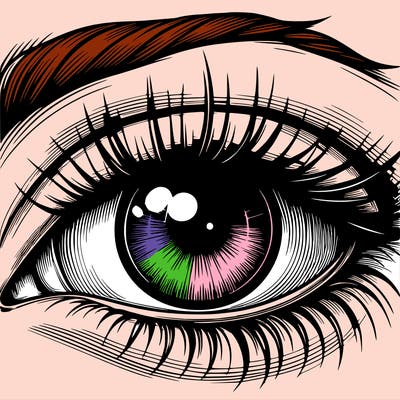 realistic eye