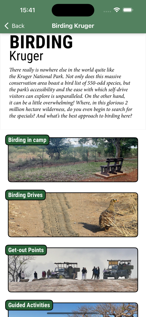 Kruger Birding by Firefinch - 