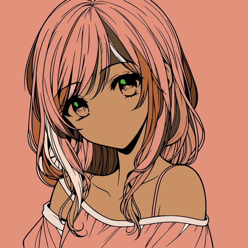 anime girl realistic girl