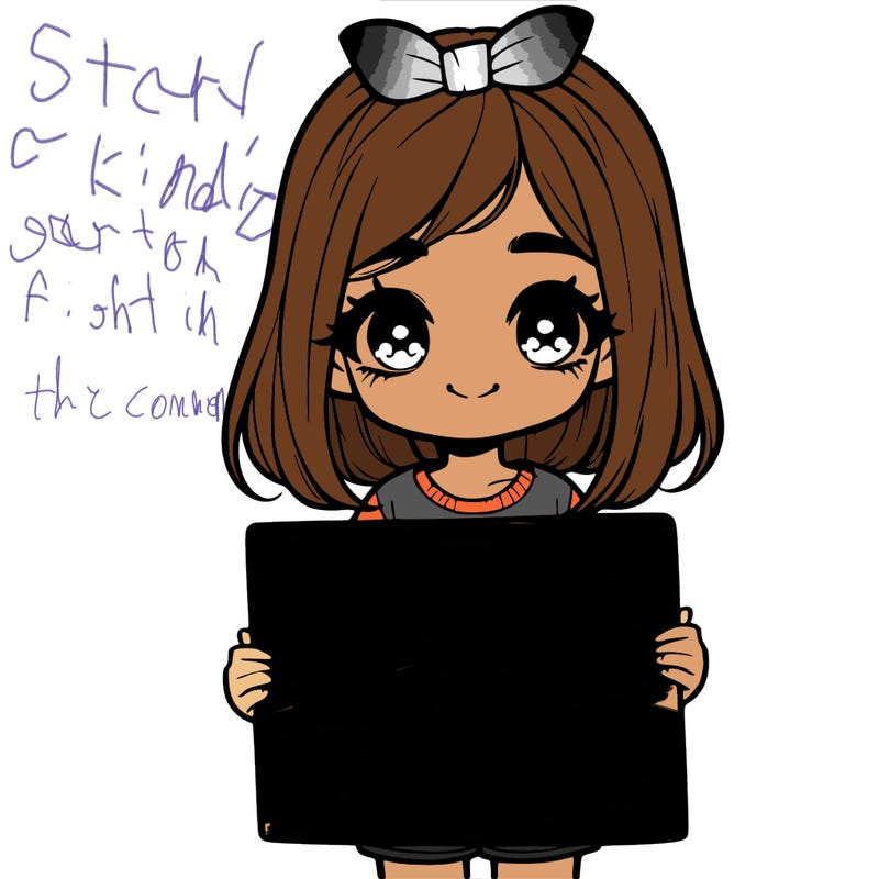 cute realistic girl holding a sign that says 20 likes?