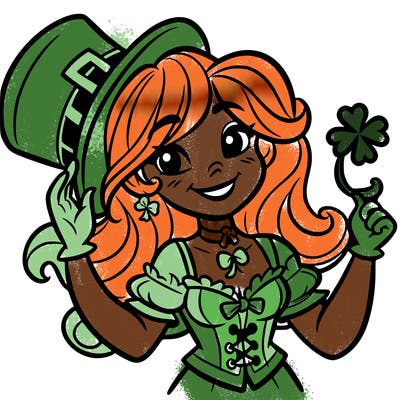 female leprechaun