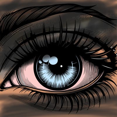 realistic eye