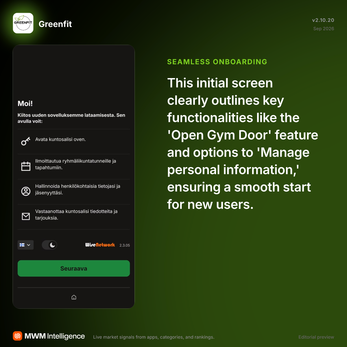 Greenfit - Sports App | MWM