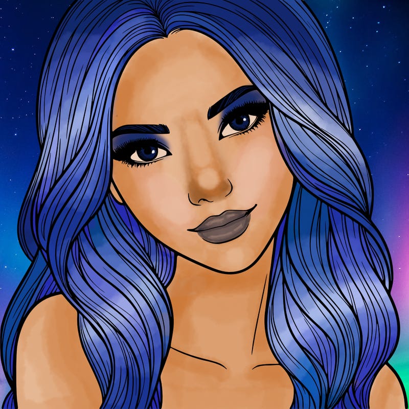 realistic beautiful girl