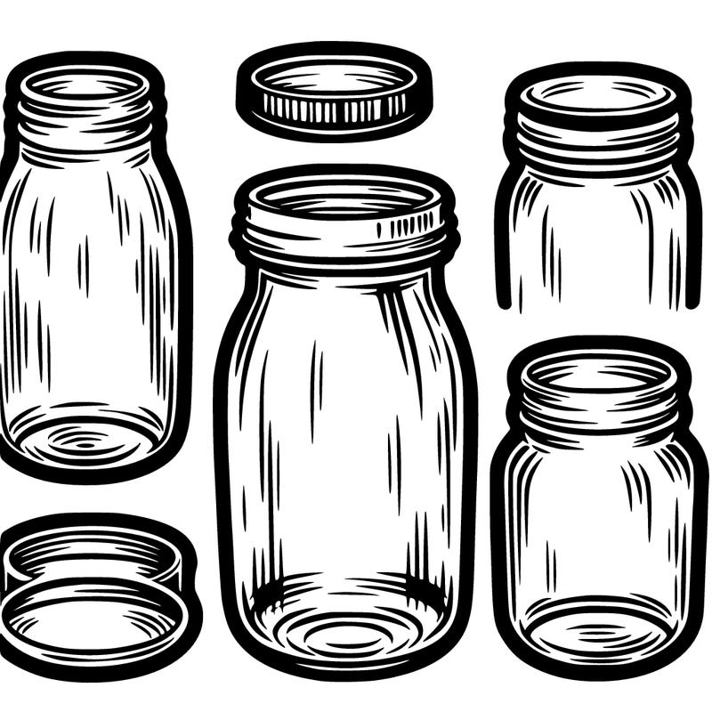 empty jars