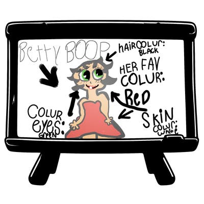 blank board