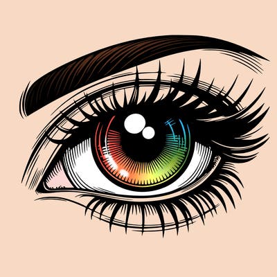 realistic eye
