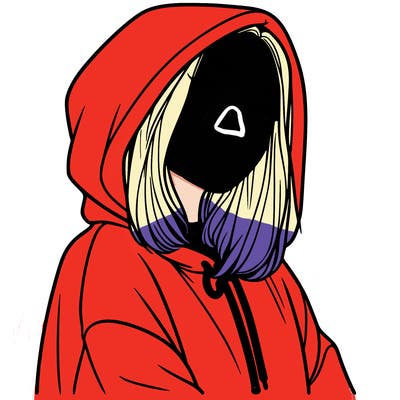 a realistic girl in a hoodie