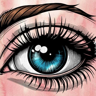 realistic eye