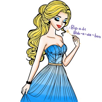 a realistic woman wearing an elegant dress