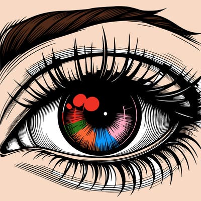 realistic eye