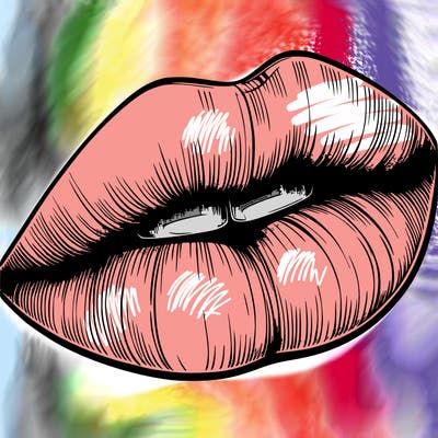 realistic lips