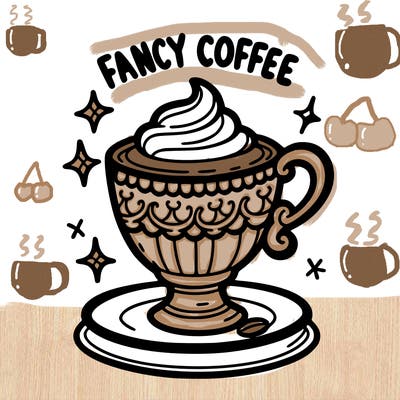 fancy coffee
