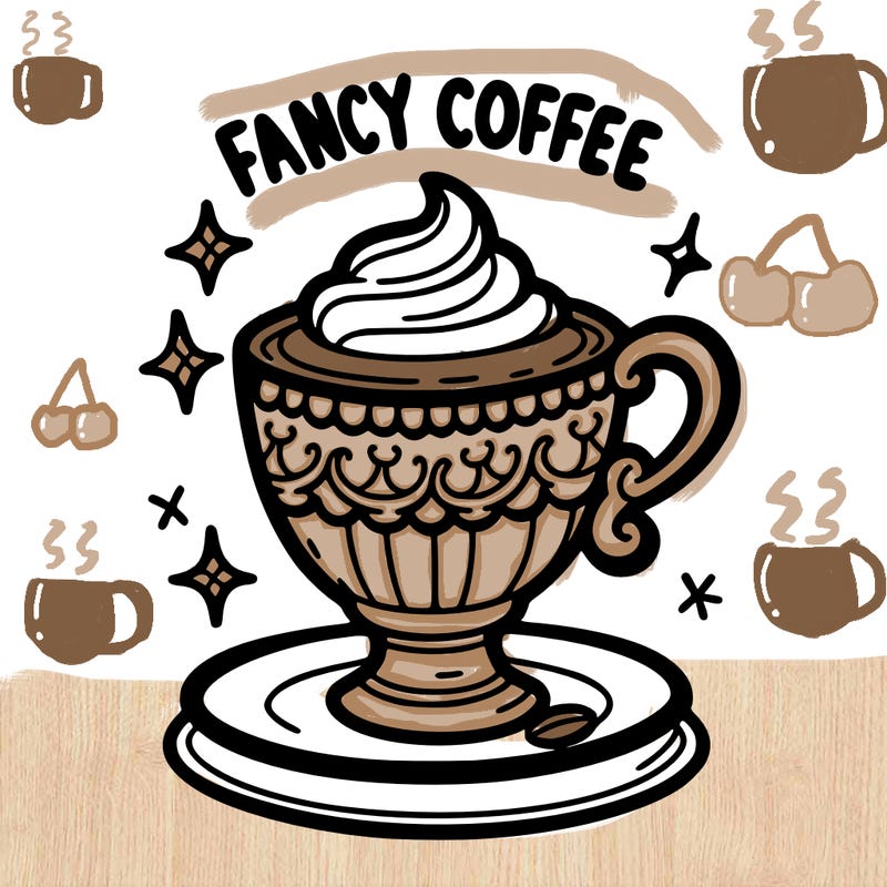 fancy coffee