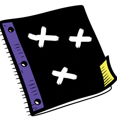 a blank piece of paper