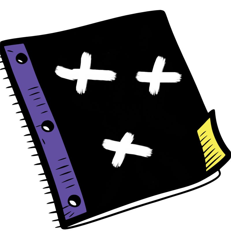 a blank piece of paper