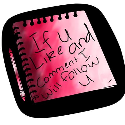 a blank sketch pad