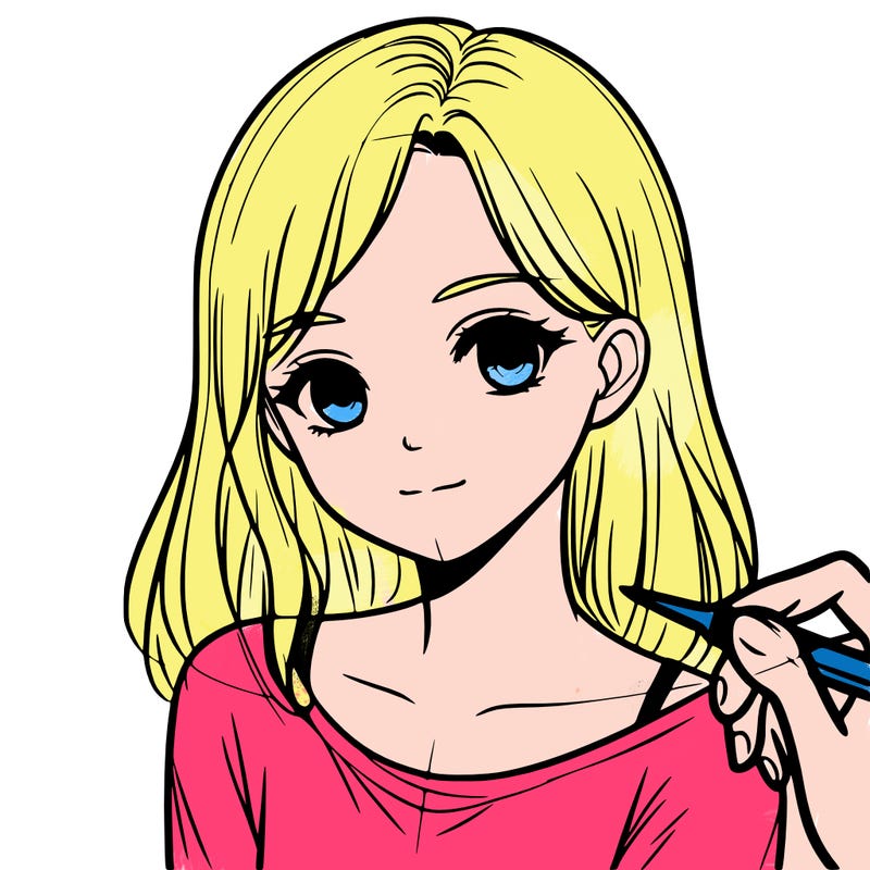 draw a realistic girl