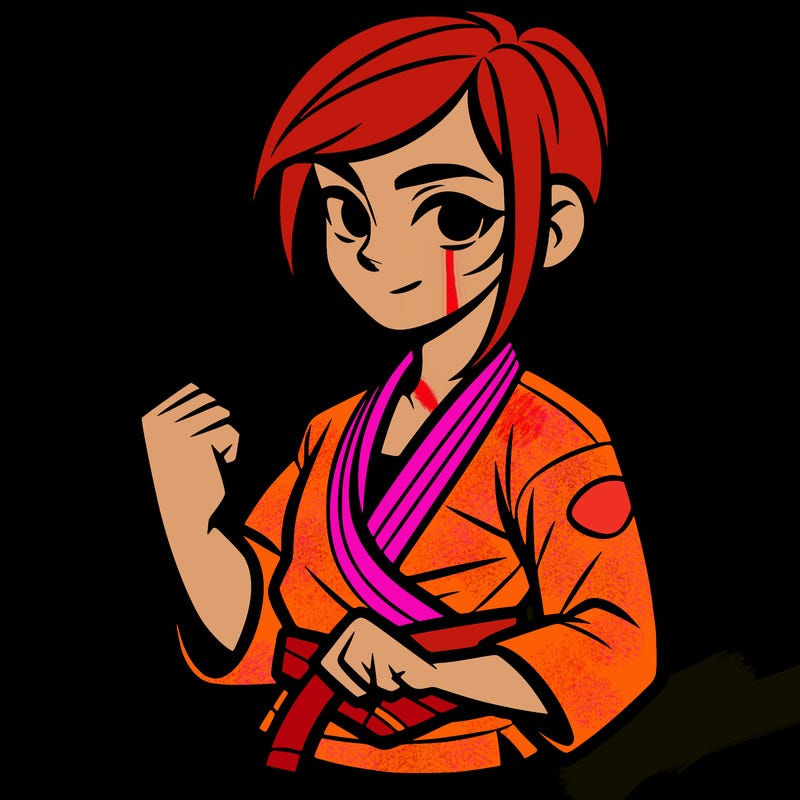 jujitsu girl