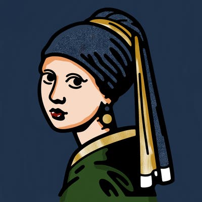 girl with the pearl earring painting