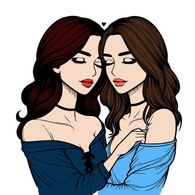 realistic girls in love