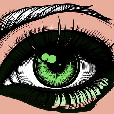 realistic eye