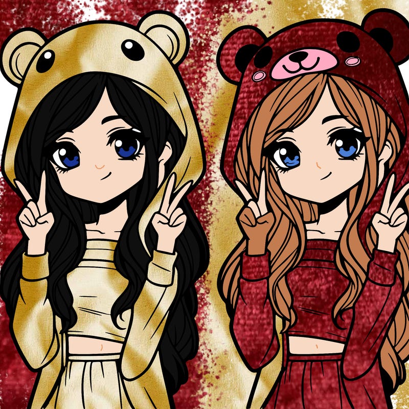 teen girl in animal costume